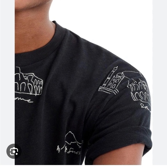 J. Crew Destination Tee In Deepest Twilight Extra Small - Picture 2 of 7